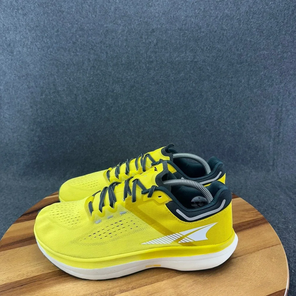Altra Vanish Tempo Mens 10.5 Yellow Black Running Shoes AL0A7R6G770 Sneakers